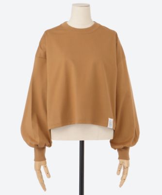【美品】HYKE CROPPED LONG SLV TEE BIG FIT 送料無料】CROPPED LONG―SLV TEE ／ BIG