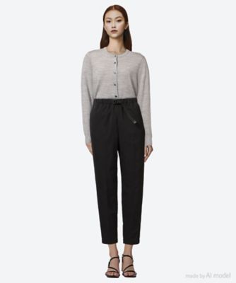 r*a様 新品未使用 HYKE P/R テーパードパンツ ハイク オリーブ スラ TASLAN TWILL TAPERED PANTS 25FW
