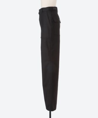 送料無料】BACK SATIN BAKER PANTS 25FW