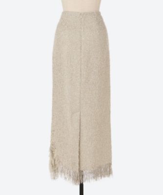 【新品】KANAKO SAKAI ベルベットスカート スカート BOUCLE KNIT SKIRT KS2502085