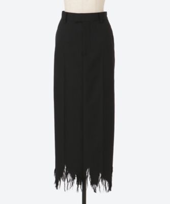 ＜KANAKO SAKAI (Women)＞スカート　ＤＩＳＴＲＥＳＳＥＤ　ＷＯＯＬ　ＳＫＩＲＴ　ＫＳ２５０２０７２