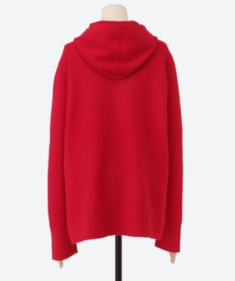 フーディー BOUCLE KNIT HOODIE