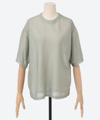 Tシャツ METALLIC JERSEY T―SHIRT
