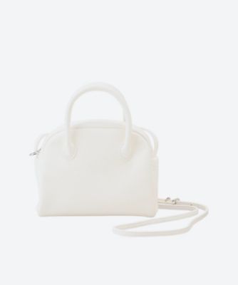 Aeta (Women)/アエタ BOSTON MINI + SHOULDER DA39 WHITE ハンドバッグ【三越伊勢丹/公式】