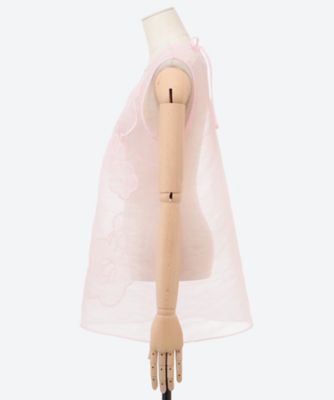 〓CECILIE BAHNSEN〓 マルチ ギュピールフローラルレース トップ 〓CECILIE BAHNSEN〓 マルチ ギュピールフローラルレース トップ