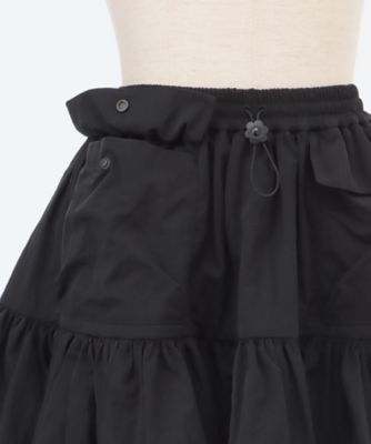 【美品】セリーヌ　近年モデル　カシミヤ混　ベルト　フリル　スカート　フランス製 美品】セリーヌ 近年モデル カシミヤ混 ベルト フリル スカート