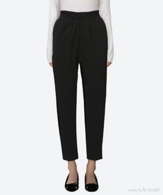 ＜HYKE (Women)＞【送料無料】ＳＴＲＥＴＣＨ　ＴＡＰＥＲＥＤ　ＰＡＮＴＳ　２５ＦＷ／１３３３１