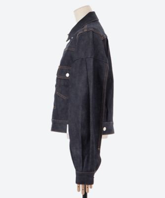 BALLOON SLEEVE DENIM JACKET