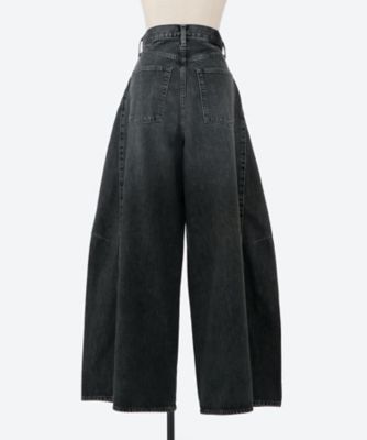 美品 HYKE DENIM WIDE LEG JEANS サイズ2 DENIM WIDE LEG JEANS | HYKE (Women)/ハイク