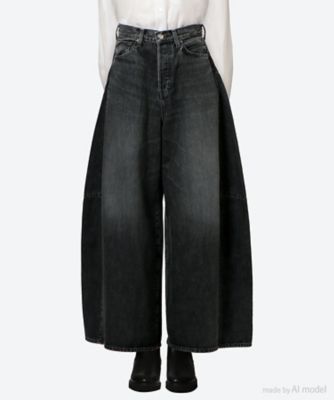 ＜HYKE (Women)＞【送料無料】ＤＥＮＩＭ　ＳＵＰＥＲ　ＷＩＤＥ　ＬＥＧ　ＪＥＡＮＳ１３３５３　７０