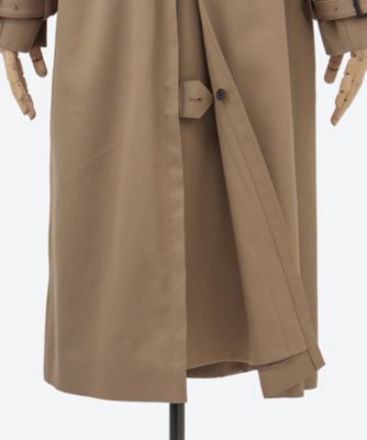 試着のみ・定価¥72,600 HYKE trench coat 伊勢丹新宿別注 ハイク HYKE 伊勢丹新宿別注 TRENCH COAT トレンチコート S