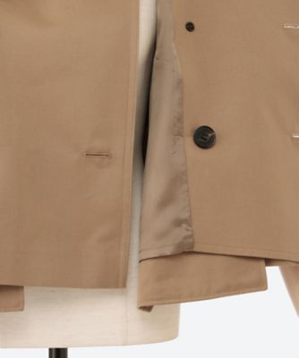 CROPPED TRENCH COAT ／ BIG FIT 17556