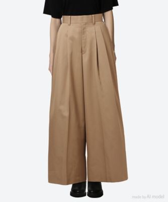 ＜HYKE (Women)＞ＳＵＰＥＲ　ＷＩＤＥ　ＬＥＧ　ＰＡＮＴＳ　１３３７１