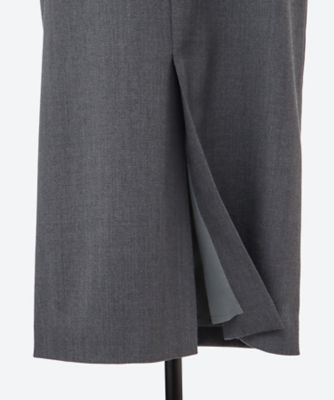 スカート hyke DOESKIN MIDI SKIRT DOESKIN MIDI SKIRT 25FW／14158