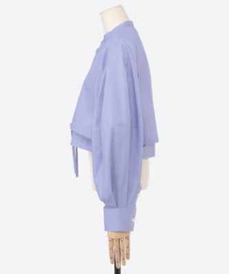 【HYKE(ハイク)】 T/C BALLOON SLEEVE BLOUSE T/C BALLOON SLEEVE BLOUSE バルーンスリーブブラウス HYKE