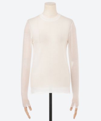 HYKE 長袖　Tシャツ LONG―SLV TEE 25SS／12401 | HYKE (Women