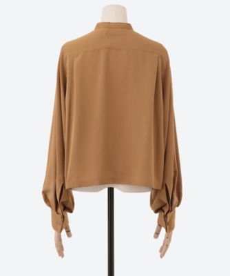 PERFORATED BLOUSE 25FW／15250 | HYKE 