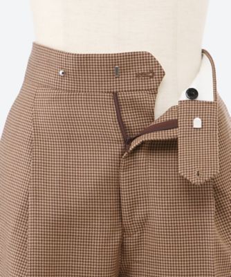 パン HOUNDSTOOTH TAOERED PANTS 13358