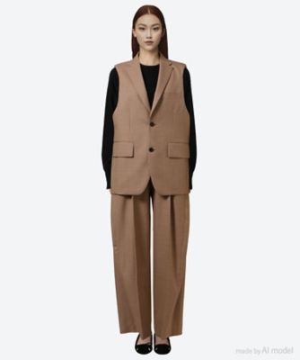 HOUNDSTOOTH BARRELLEG PANTS 13359