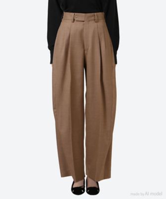 ＜HYKE (Women)＞ＨＯＵＮＤＳＴＯＯＴＨ　ＢＡＲＲＥＬＬＥＧ　ＰＡＮＴＳ　１３３５９