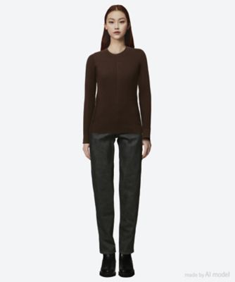 送料無料】WIDE RIBBED SWEATER 25FW