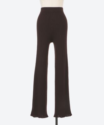 送料無料】WIDE RIBBED PANTS 25FW