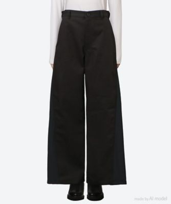 ＜HYKE (Women)＞ＤＵＣＫ　ＷＩＤＥ　ＰＡＮＴＳ　２５ＦＷ／１３３６２