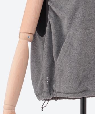 HYKE POLARTEC FLEECE VEST 美品 POLARTEC FLEECE VEST-ポーラテックフリースベスト-HYKE（ハイク）通販