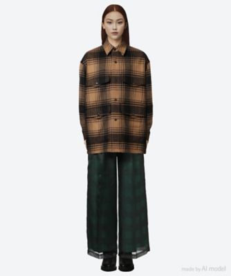 PLAID WORK JACKET 17522 | HYKE (Women)/ハイク