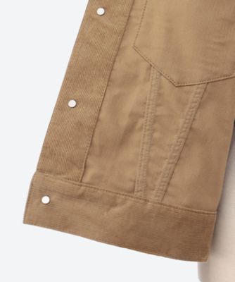 COROUROY BALLOON SLEEVE JACK ET