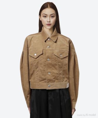 ＜HYKE (Women)＞ＣＯＲＯＵＲＯＹ　ＢＡＬＬＯＯＮ　ＳＬＥＥＶＥ　ＪＡＣＫ　ＥＴ／ＴＹＰＥ　３　１７５２３