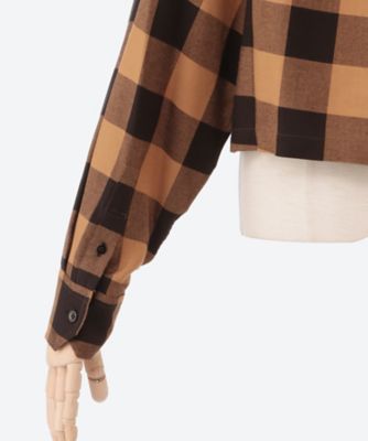 RAYON PLAID SHIRT 15252 | HYKE (Women)/ハイク