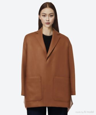 【希少カラー】LANVIN テーラードジャケット 46 シルクカシミヤ混 紫 シルクウールテーラードジャケット | LANVIN COLLECTION (Women