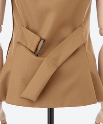 FLANNEL STRAPLESS TOP 25FW