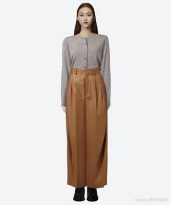 FLANNEL BARREL―LEG PANTS 13367 | HYKE