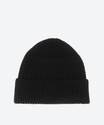 RIBBED KNIT WOOL BEANIE 25FW