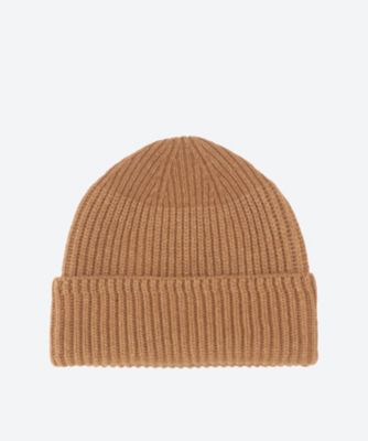 RIBBED KNIT WOOL BEANIE 25FW