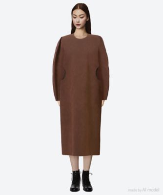 ＜HYKE (Women)＞【送料無料】ＵＬＴＲＡＳＵＥＤＥ（Ｒ）ＤＲＥＳＳ　２５ＦＷ／１６２４５