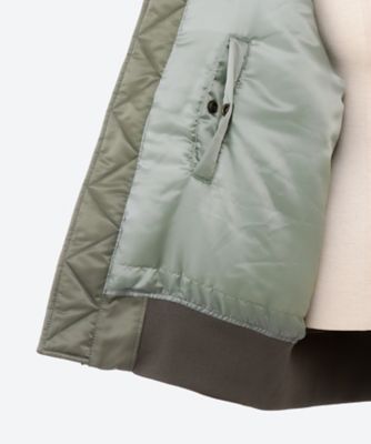 【3日まで限定値下げ】HYKE FAUX SHEARLING TYPE MA-1 FAUX SHEARLING TYPE MA－1 | HYKE (Women