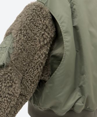 FAUX SHEARLING TYPE CWU－45／P JACKET