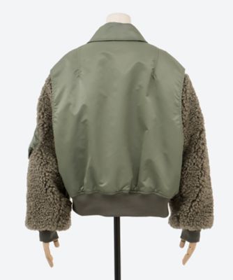FAUX SHEARLING TYPE CWU－45／P JACKET
