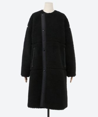 送料無料】FAUX SHEARLING COAT 17557