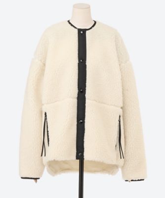 ジャケット・アウター HYKE (FAUX SHEARLING JACKET\ FAUX SHEARLING JACKET-ファーシアリングジャケット-HYKE