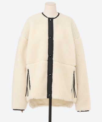 FAUX SHEARLING JACKET 25FW／17558