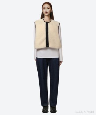 【HYKE(ハイク)】FAUX SHEARING VEST FAUX SHEARING VEST | HYKE (Women)/ハイク
