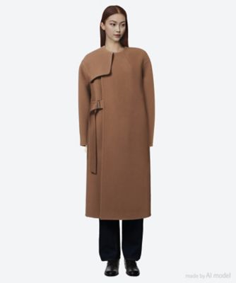 ＜HYKE (Women)＞ＤＯＵＢＬＥ　ＦＡＯＥ　ＴＲＥＮＣＨＣＯＡＴ　１７５４５