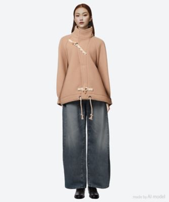 DOUBLE FACE DUFFEL JACKET 17547 | HYKE