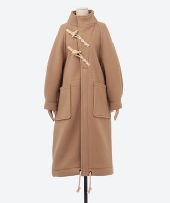 美品値下HYKE DOUBLE FACE DUFFEL COAT（CREAM） 美品値下HYKE DOUBLE FACE DUFFEL COAT（CREAM） - メルカリ