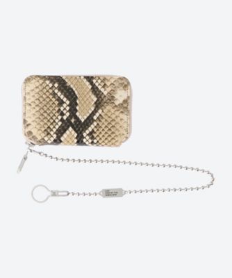 SHORT ZIP WALLET（WITH BALL CHAIN
