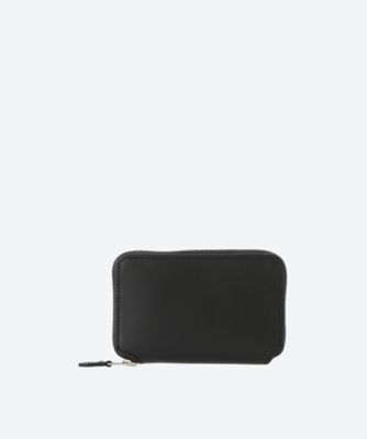 セール！⚫︎定価50万越⚫︎ HAUTE 馬革　ブラック　3点セット SHORT ZIP WALLET（WITH BALL CHAIN